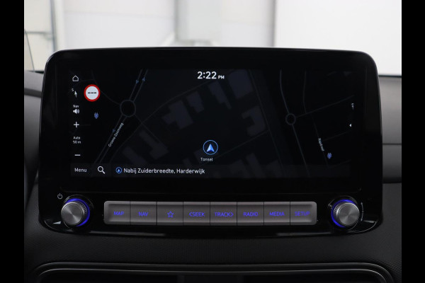 Hyundai Kona EV Limited 64 kWh | Schuifdak | Leder | Trekhaak | Stoelventilatie | Head-Up | Carplay | Warmtepomp | Achterbankverwarming | Navigatie | Camera | Full LED | Keyless