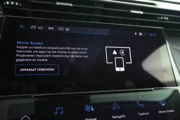 Peugeot 308 1.2 PureTech Allure Pack Half leder, Apple carplay, Climate, 360 Camera!