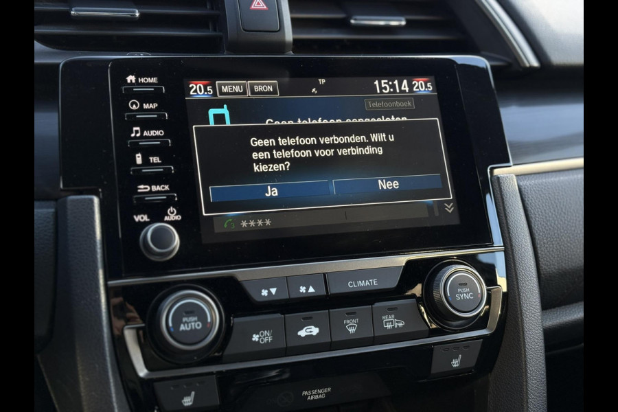 Honda Civic 1.0 i-VTEC Elegance | Navi, ACC, Clima, Carplay/Android, DAB |