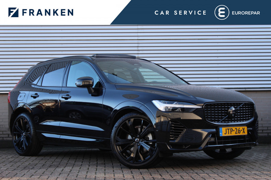 Volvo XC60 2.0 T8 Plug-in hybrid AWD Ultra Black Edition | Head-up | B&W | Luchtvering | 360 Camera | Panoramadak