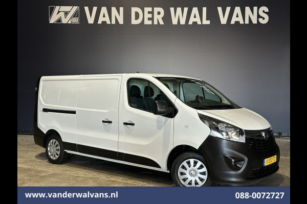 Opel Vivaro 1.6 CDTI 126pk L2H1 Euro6 Airco | Navigatie | LED | Cruisecontrol | Trekhaak Parkeersensoren, Bijrijdersbank