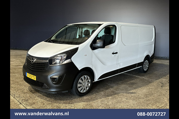 Opel Vivaro 1.6 CDTI 126pk L2H1 Euro6 Airco | Navigatie | LED | Cruisecontrol | Trekhaak Parkeersensoren, Bijrijdersbank