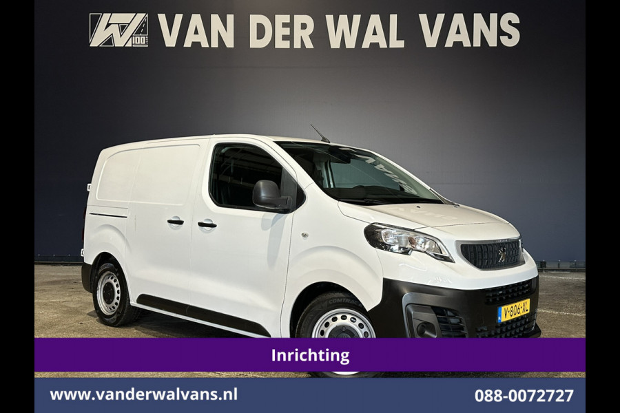 Peugeot Expert 1.6 BlueHDI L1H1 Inrichting Dubbele vloer Euro6 Airco | Cruisecontrol | Parkeersensoren Bijrijdersbank