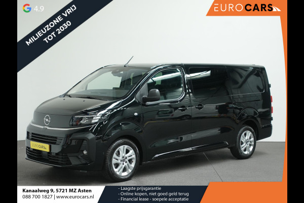 Opel Vivaro 2.0 Diesel 180 S&S L3 Automaat Dubbele Cabine 2 schuifdeuren Android Auto/Apple CarPlay Navigatie Keyless Entry&Start Climate Control Camera Cruise Control Houten afwerking laadruimte Trekhaak lichtmetalen velgen