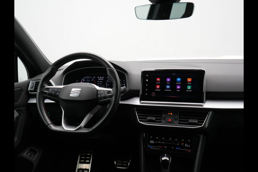 Seat Tarraco 1.4 TSI e-Hybrid FR Plug In Hybrid 245pk Dealer O.H. PHEV | Adaptive Cruise | Camera | Alcantara Sportstoelen Memory & Verwarmd | Apple Carplay | Keyless | Blis | Virtual | Navigatie | DAB | 20" L.M |