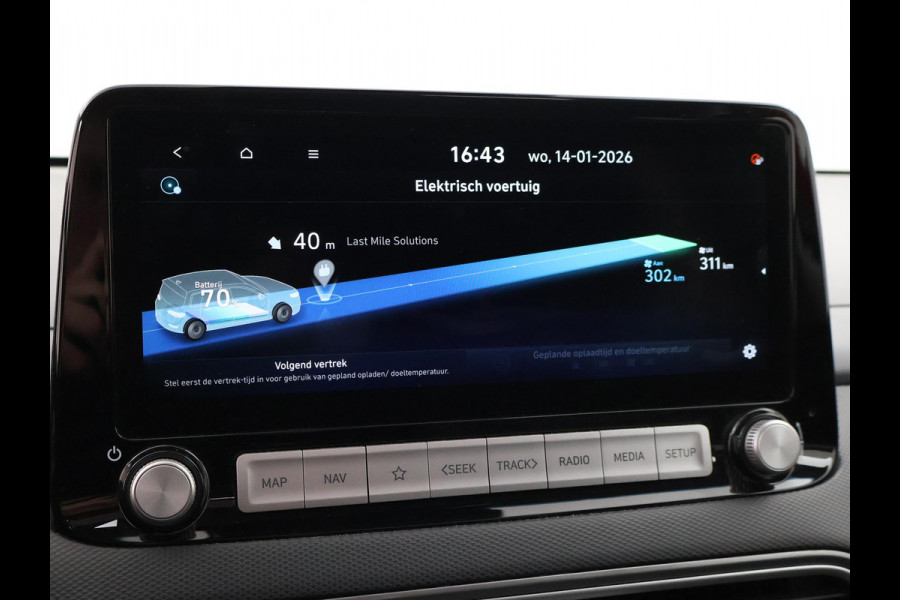 Hyundai Kona EV PREMIUM SKY 64 KWH + SCHUIFDAK | LEDER | STOELVENTILATIE | STUURVERW. | STOELVERW.