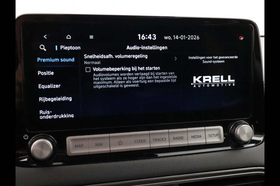 Hyundai Kona EV PREMIUM SKY 64 KWH + SCHUIFDAK | LEDER | STOELVENTILATIE | STUURVERW. | STOELVERW.