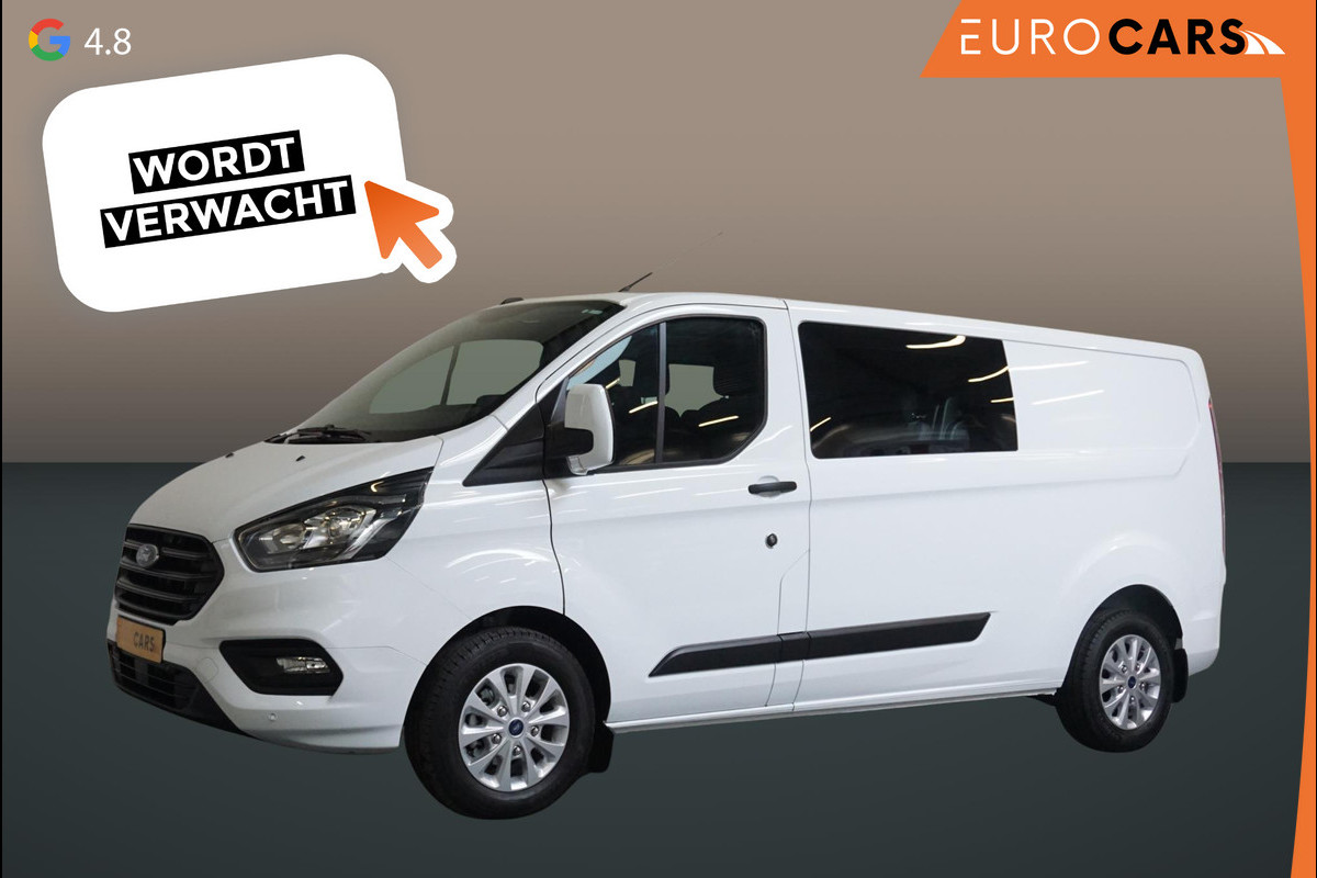 Ford Transit Custom 300 2.0 TDCI L2H1 Trend Dubbele Cabine Automaat 5p | Airco | Navigatie | Bluetooth | Trekhaak