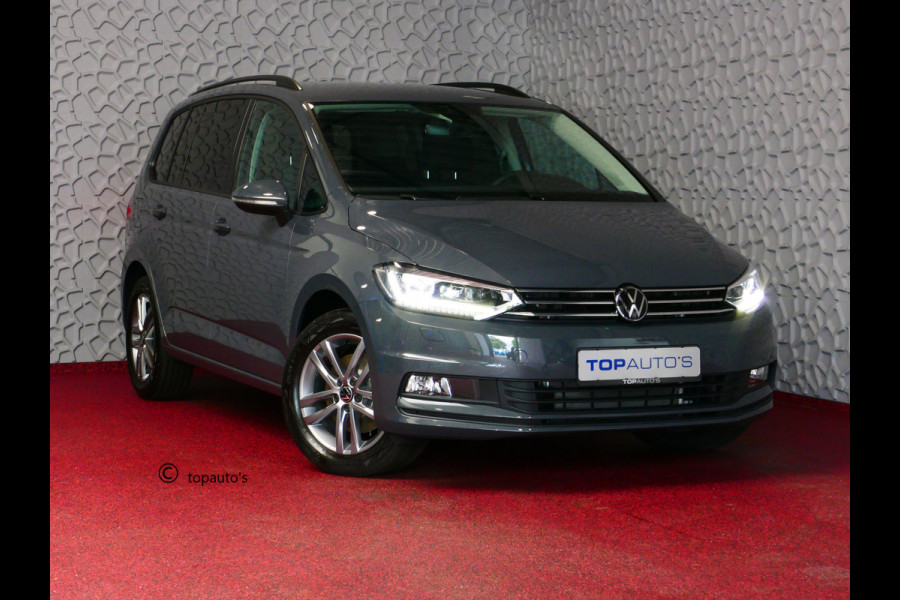 Volkswagen Touran 1.5 TSI 150PK 7P CARPLAY NAVI CAMERA LED ELEK.KLEP VIR.COCKPIT DODE.HOEK DET. STOELVERW KEYLESS 7P 7PERS 11/2024 "Volkswagen rijden begint bij Topautos.nl – 75 topmodellen direct op voorraad!"