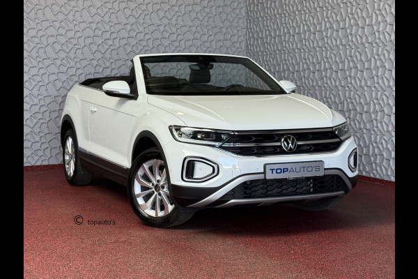 Volkswagen T-Roc Cabrio TSI VIR.COCKPIT CARPLAY NAVI IQ.LED STOEL/STUUR.VERW DAB ADAP.CRUISE 05/2024 "Volkswagen rijden begint bij Topautos.nl – 75 topmodellen direct op voorraad!