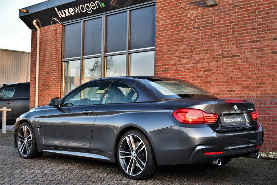 BMW 4 Serie Cabrio 440i M-Sport H/K Carplay HUD El-zetels 19inch NL-auto