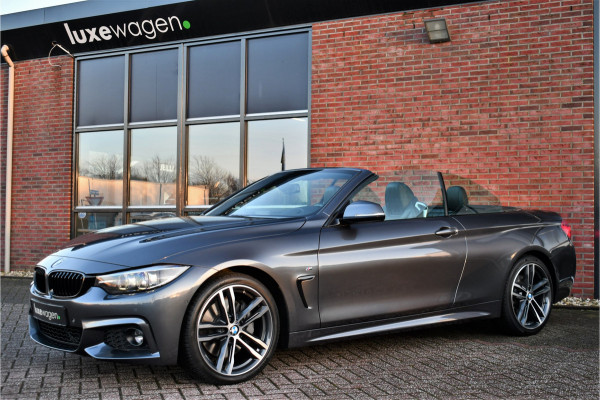 BMW 4 Serie Cabrio 440i M-Sport H/K Carplay HUD El-zetels 19inch NL-auto