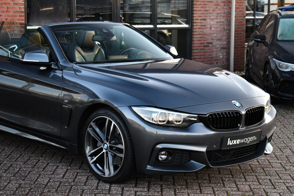 BMW 4 Serie Cabrio 440i M-Sport H/K Carplay HUD El-zetels 19inch NL-auto