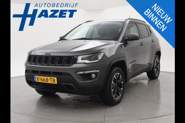 Jeep Compass 4xe 240 PK PLUG-IN HYBRID 4X4 TRAILHAWK + TREKHAAK | VOL LEDER | ALPINE | CARPLAY | DAB | STOEL/STUURWIELVERW.