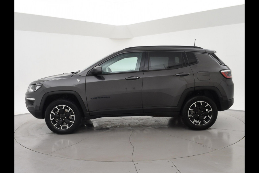 Jeep Compass 4xe 240 PK PLUG-IN HYBRID 4X4 TRAILHAWK + TREKHAAK | VOL LEDER | ALPINE | CARPLAY | DAB | STOEL/STUURWIELVERW.