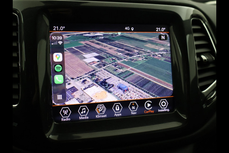 Jeep Compass 4xe 240 PK PLUG-IN HYBRID 4X4 TRAILHAWK + TREKHAAK | VOL LEDER | ALPINE | CARPLAY | DAB | STOEL/STUURWIELVERW.