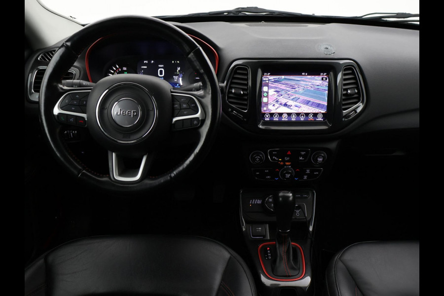Jeep Compass 4xe 240 PK PLUG-IN HYBRID 4X4 TRAILHAWK + TREKHAAK | VOL LEDER | ALPINE | CARPLAY | DAB | STOEL/STUURWIELVERW.