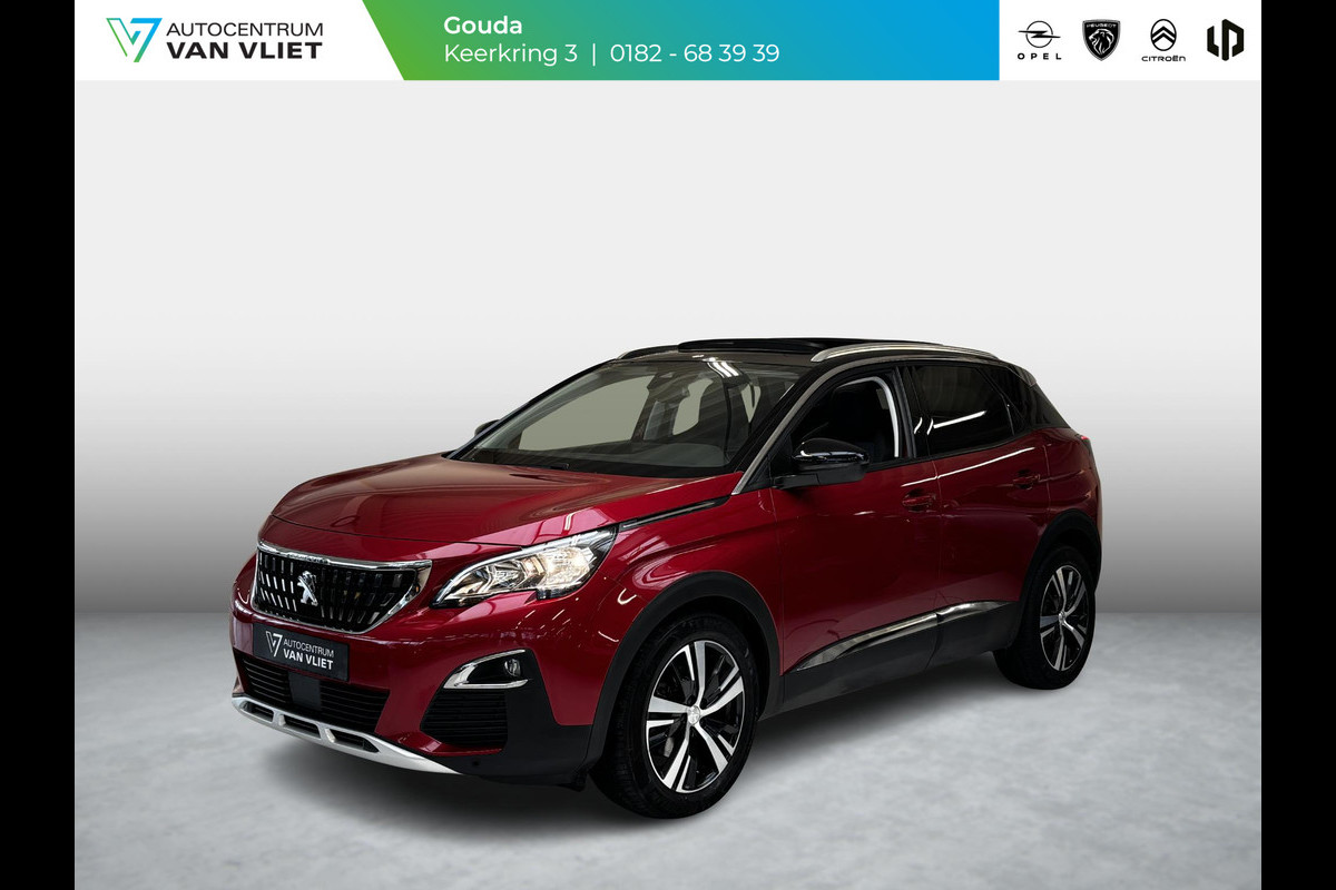Peugeot 3008 1.2 PureTech Allure Automaat | Afneembare trekhaak | Panoramadak | Navigatie | Achteruitrijcamera | Android auto / Apple carplay