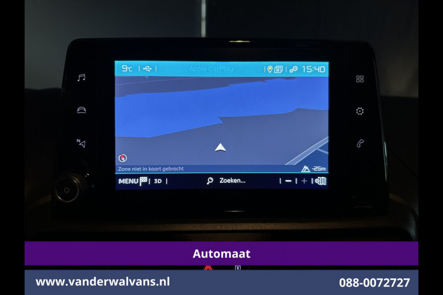 Citroën Berlingo 1.2 PureTech 131pk Automaat L1H1 Inrichting Euro6 Airco | 3-Zits | Camera | Navigatie | Apple Carplay Android Auto, Cruisecontrol, Parkeersensoren, Bijrijdersbank