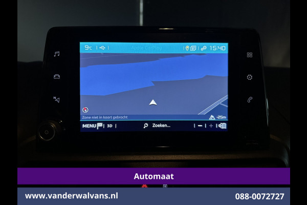 Citroën Berlingo 1.2 PureTech 131pk Automaat L1H1 Inrichting Euro6 Airco | 3-Zits | Camera | Navigatie | Apple Carplay Android Auto, Cruisecontrol, Parkeersensoren, Bijrijdersbank