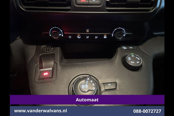 Citroën Berlingo 1.2 PureTech 131pk Automaat L1H1 Inrichting Euro6 Airco | 3-Zits | Camera | Navigatie | Apple Carplay Android Auto, Cruisecontrol, Parkeersensoren, Bijrijdersbank