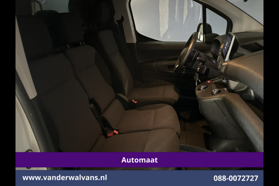 Citroën Berlingo 1.2 PureTech 131pk Automaat L1H1 Inrichting Euro6 Airco | 3-Zits | Camera | Navigatie | Apple Carplay Android Auto, Cruisecontrol, Parkeersensoren, Bijrijdersbank