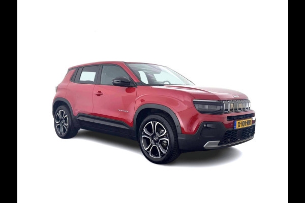 Jeep Avenger Summit 54 kWh [ 3-Fase ] {SOH-95%} (INCL-BTW) *HEATPUMP | LEATHER-MICROFIBRE | FULL-LED | ADAPTIVE-CRUISE | BLIND-SPOT | CAMERA | DIGI-COCKPIT | NAVI-FULLMAP | HEATED-COMFORTSEATS | ECC | AMBIENT-LIGHT | PDC | CARPLAY | CRUISE