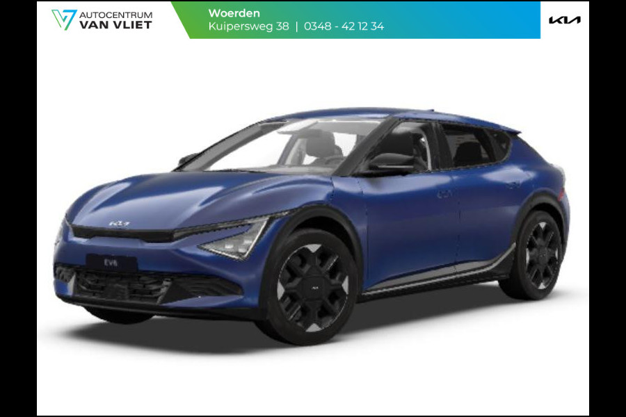 Kia Ev6 Plus Advanced 84 kWh | SNEL LEVERBAAR | Schuifkantel dak | Stoel en stuurverwarming | Dode hoek assistentie |