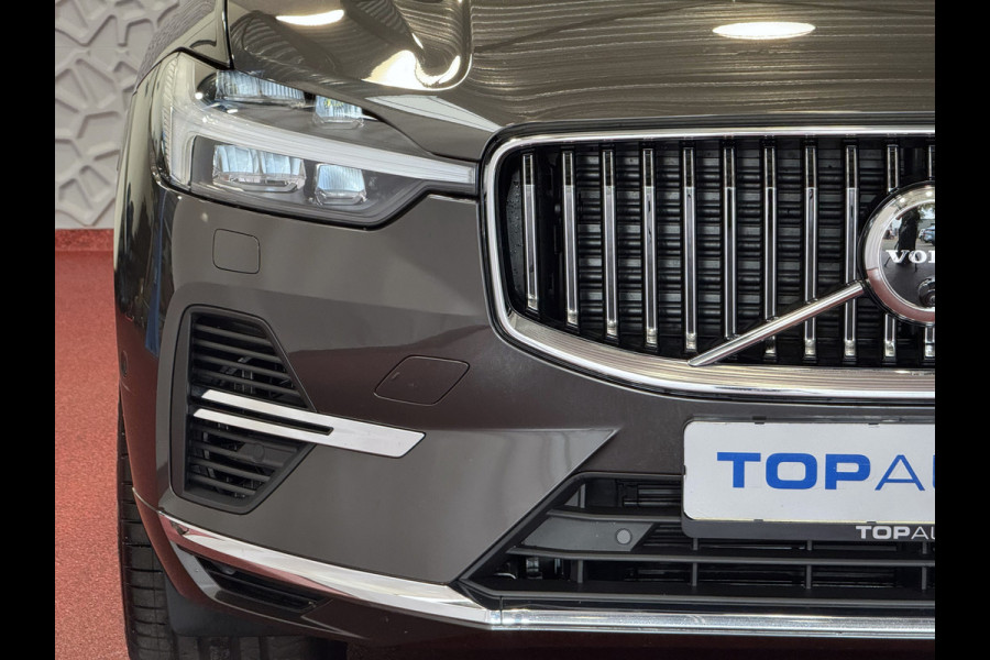 Volvo XC60 2.0 T6 350 PK CREME.LEER PHEV SCHUIFDAK AWD ULTRA BRIGHT LONG RANGE PANO HARMAN/KARDON HEADUP ELEK.KLEP phev . panorama pano