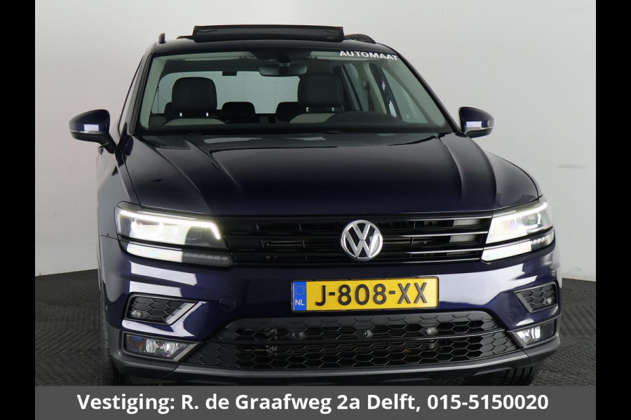 Volkswagen Tiguan 2.0 TSI 4Motion Highline Business R Automaat | 360° Camera | Trekhaak | Vol leer | Stoelverwarming | Schuif-/Kanteldak |