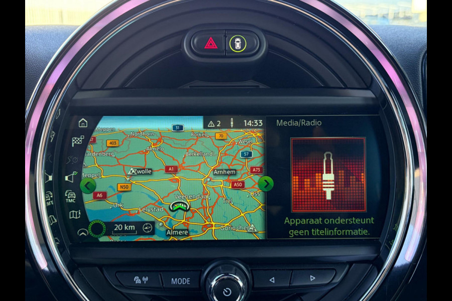 MINI Countryman Cooper S E ALL4 Hybride 224pk – Pano Winterpakket Carplay Camera Led Navi Leder Pdc ACC