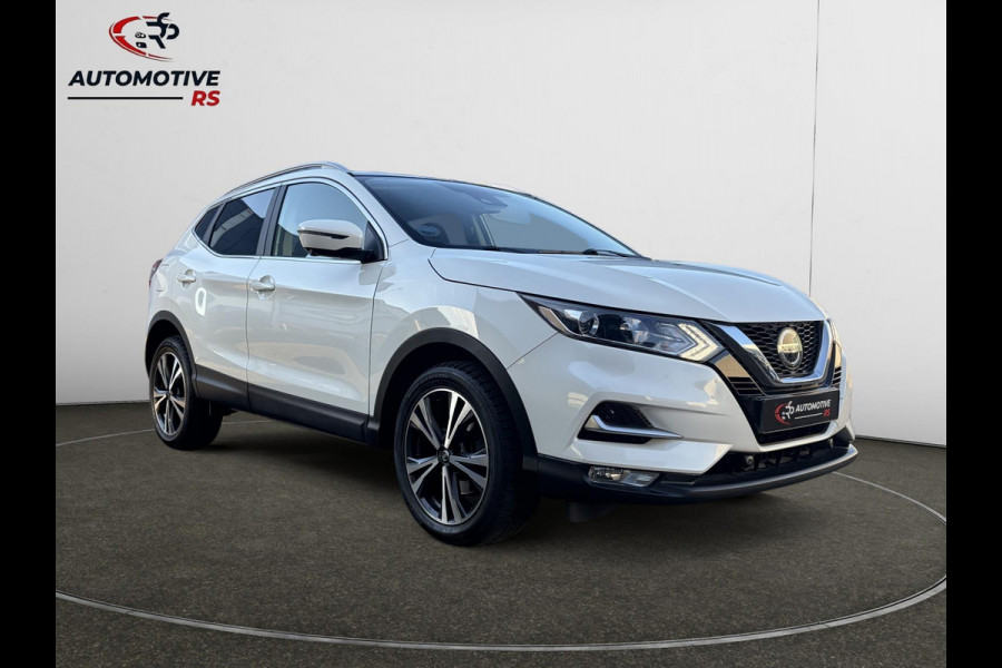 Nissan QASHQAI 158PK Aut. 360° Camera Trekhaak Pano Stoelverw. Lane Assist Navi Climate Pdc Winterpack Isofix Comfortstoelen