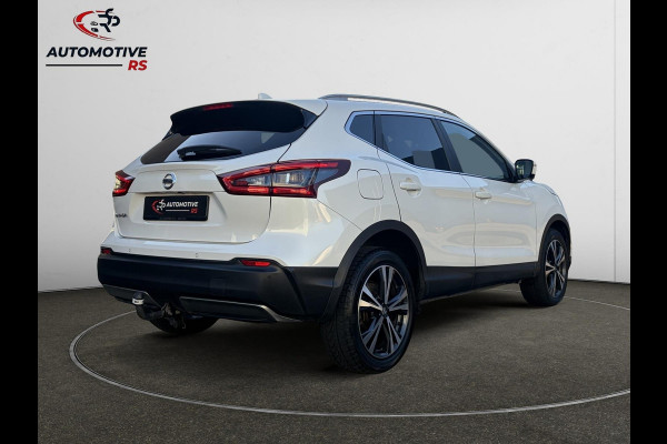 Nissan QASHQAI 158PK Aut. 360° Camera Trekhaak Pano Stoelverw. Lane Assist Navi Climate Pdc Winterpack Isofix Comfortstoelen