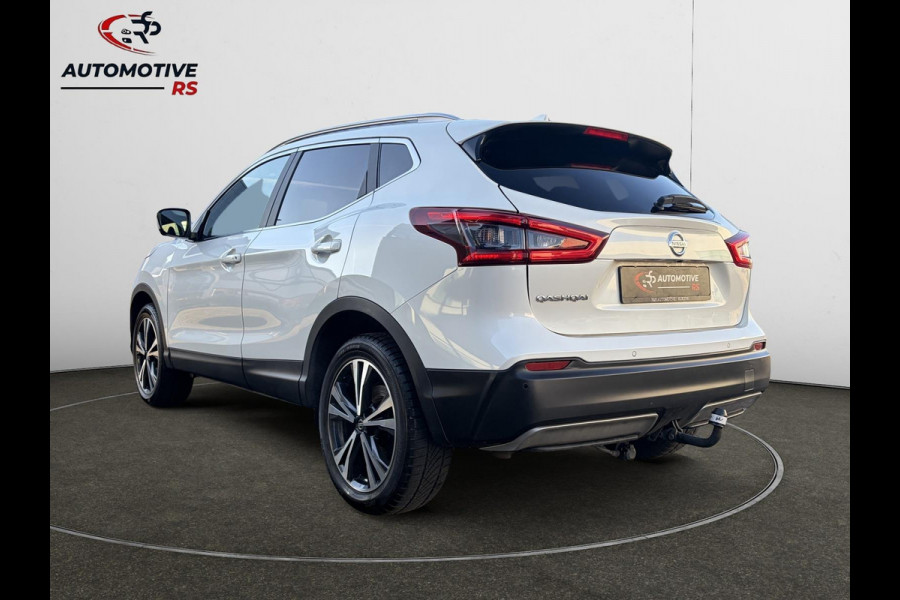 Nissan QASHQAI 158PK Aut. 360° Camera Trekhaak Pano Stoelverw. Lane Assist Navi Climate Pdc Winterpack Isofix Comfortstoelen