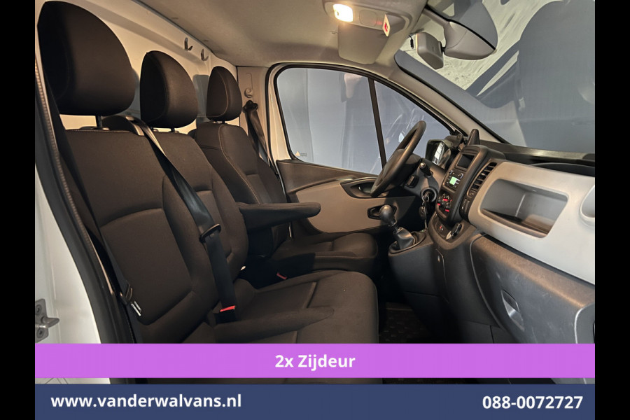 Renault Trafic 1.6 dCi 126pk L2H1 Euro6 Airco | 2x Zijdeur | Camera | Trekhaak | Cruisecontrol Parkeersensoren, bijrijdersbank