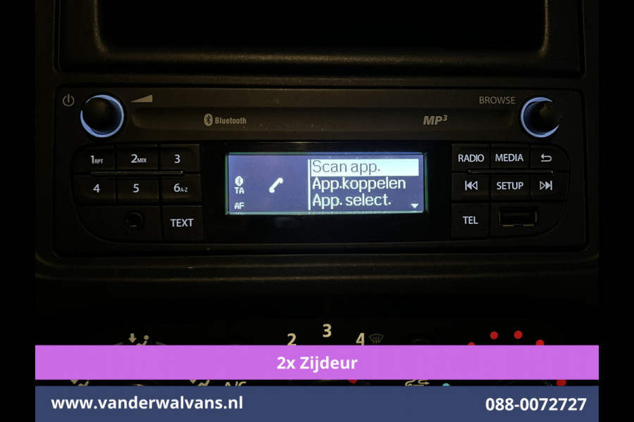 Renault Trafic 1.6 dCi 126pk L2H1 Euro6 Airco | 2x Zijdeur | Camera | Trekhaak | Cruisecontrol Parkeersensoren, bijrijdersbank