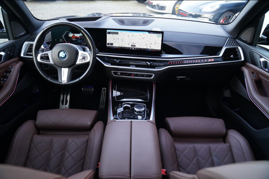 BMW X5 XDrive50e High Executive | AR CAM | 360 cam | Panorama | Harman/Kardon | Luxe Leder | Carbonzwart | Adaptieve Cruise | HuD