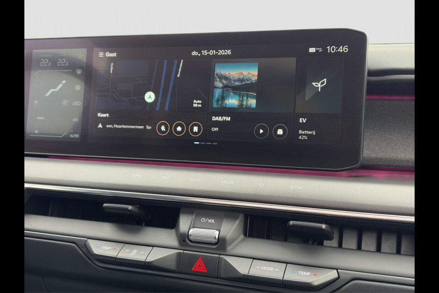 Kia EV9 Plus AWD 99.8 kWh Navigatie | 360-camera | Apple Carplay / Android Auto | Heads-up | Meridian Soundsystem | Stoelverkoeling & Verwarming |
