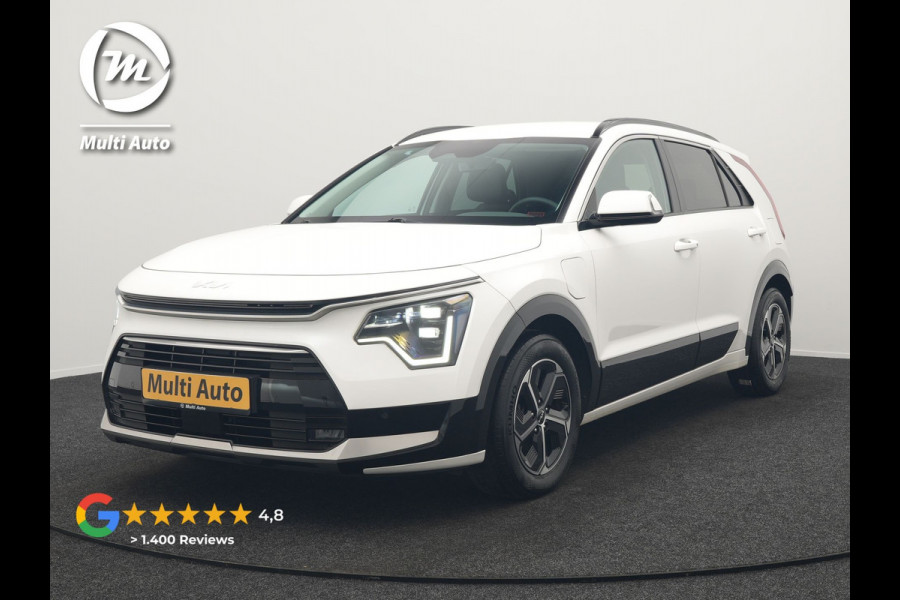 Kia Niro 1.6 GDi Dynamic Plus Line Plug In Hybrid 182pk Dealer O.H PHEV | Adaptive Cruise | Camera | Lederen Sportstoelen Verwarmd | Widescreen Navigatie | Blis | Keyless | Apple Carplay | Lane Assist | Virtual | DAB | 16" L.M |
