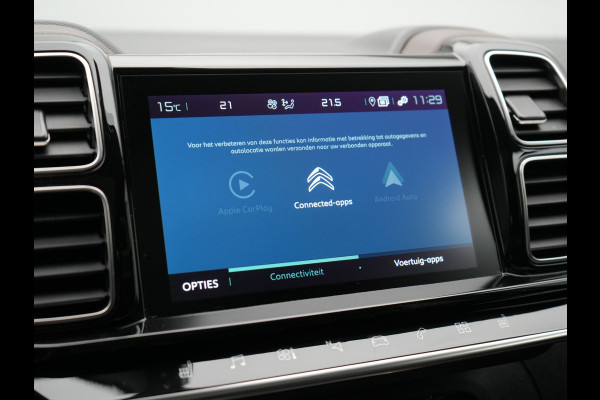Citroën C5 Aircross 1.6 Shine Plug In Hybrid 225pk Dealer O.H PHEV | Panodak | Adaptive Cruise | 360 Camera | Lederen Comfortstoelen Massage & Memory | Keyless | Blis | Apple Carplay | Virtual | Navigatie | DAB | 19"L.M |
