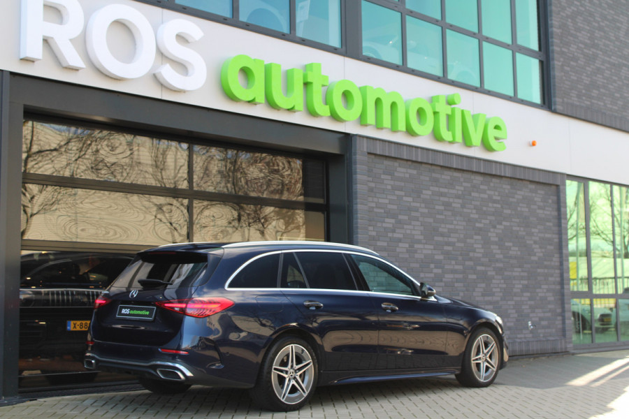 Mercedes-Benz C-Klasse 300 e AMG Line | DODE HOEK | KEYLESS | ELEK TREKHAAK | CAMERA | AMBIENTLIGHT |