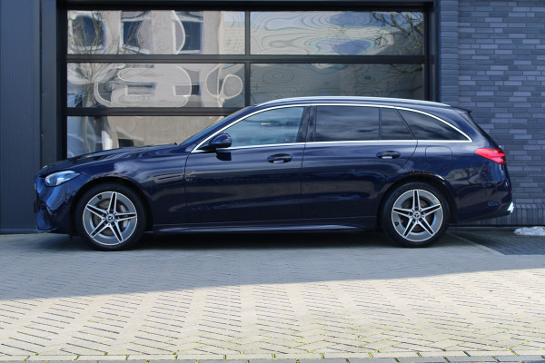 Mercedes-Benz C-Klasse 300 e AMG Line | DODE HOEK | KEYLESS | ELEK TREKHAAK | CAMERA | AMBIENTLIGHT |