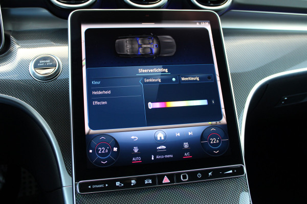 Mercedes-Benz C-Klasse 300 e AMG Line | DODE HOEK | KEYLESS | ELEK TREKHAAK | CAMERA | AMBIENTLIGHT |