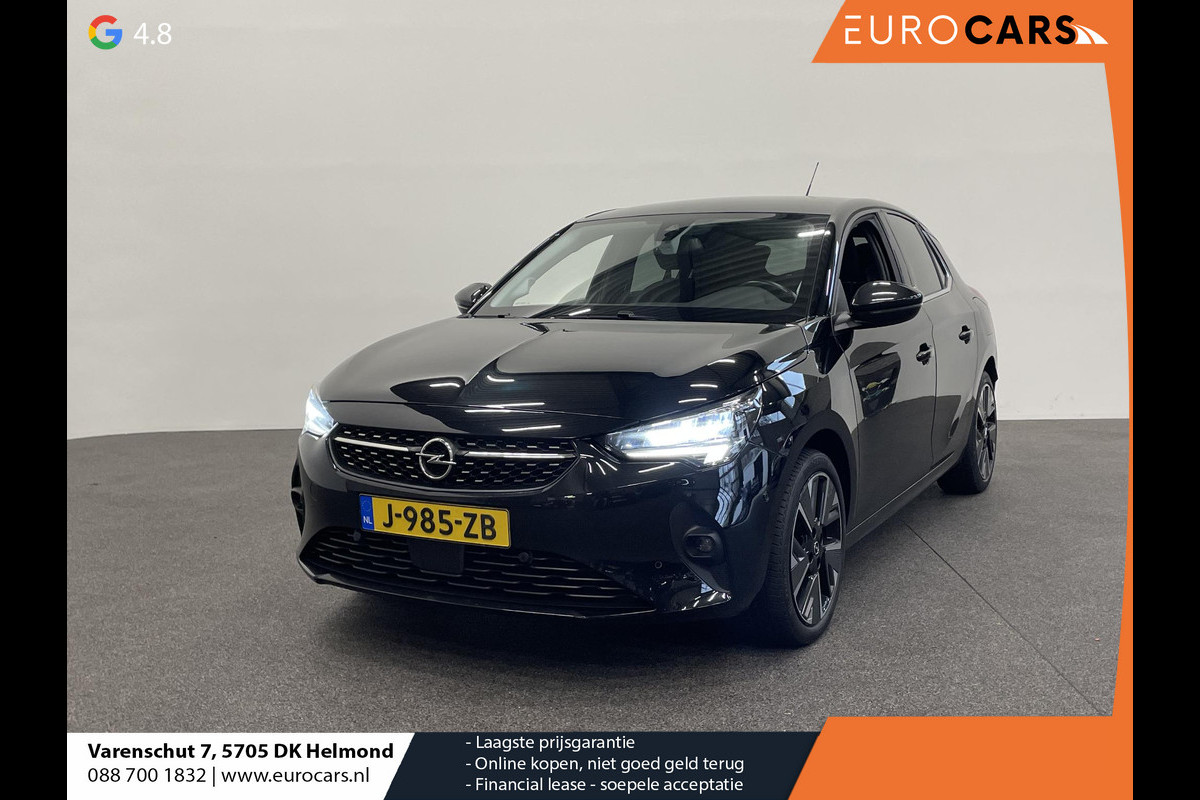 Opel CORSA-E Elegance 50 kWh Navigatie Apple Carplay/Android Auto Camera Parkeersensoren Adaptive Cruise Control Lichtmetalen velgen Climate Control