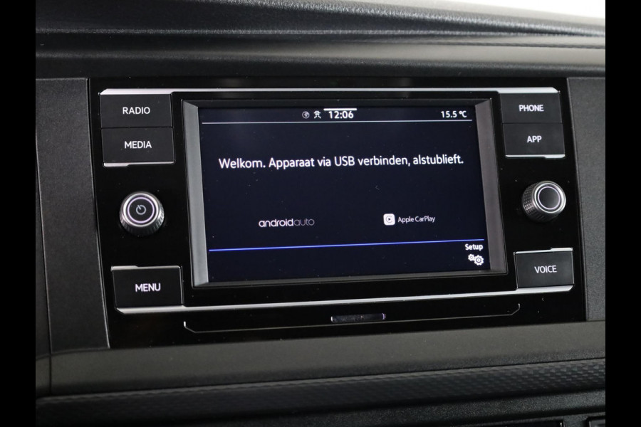 Volkswagen Transporter 2.0 TDI L2H1 28 Comfortline 110 pk | Verlengde garantie | Navigatie via App | Parkeersensoren achter | Cruise control |