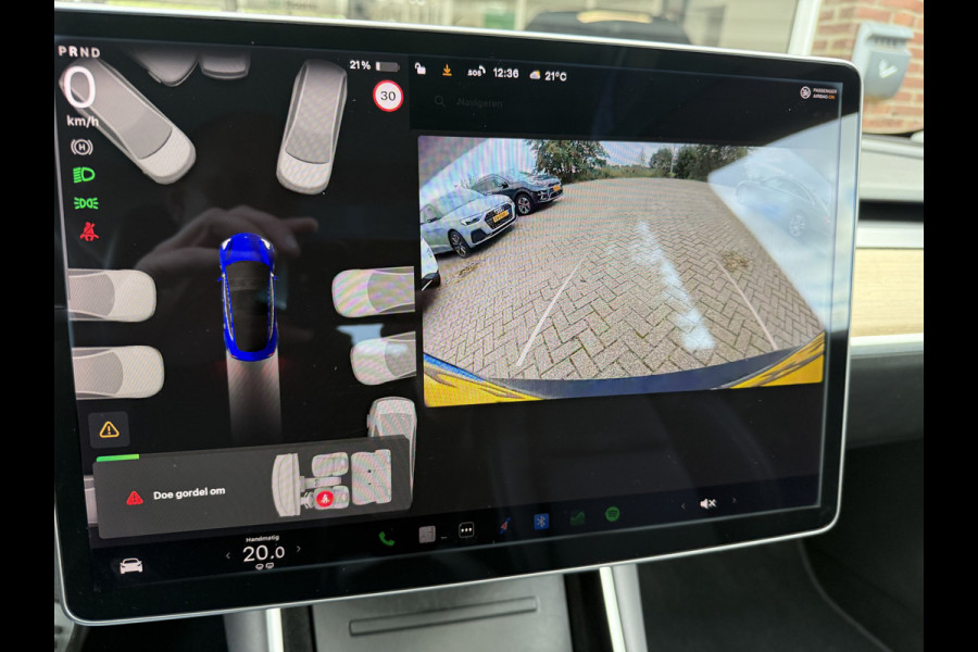 Tesla Model 3 Long Range AWD 75 kWh SOH 94.2%, 59239km, Pano-dak, 19''Lmv, Camera