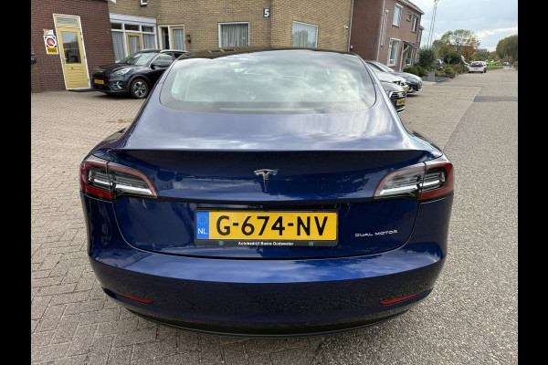 Tesla Model 3 Long Range AWD 75 kWh SOH 94.2%, 59239km, Pano-dak, 19''Lmv, Camera