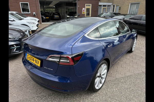 Tesla Model 3 Long Range AWD 75 kWh SOH 94.2%, 59239km, Pano-dak, 19''Lmv, Camera