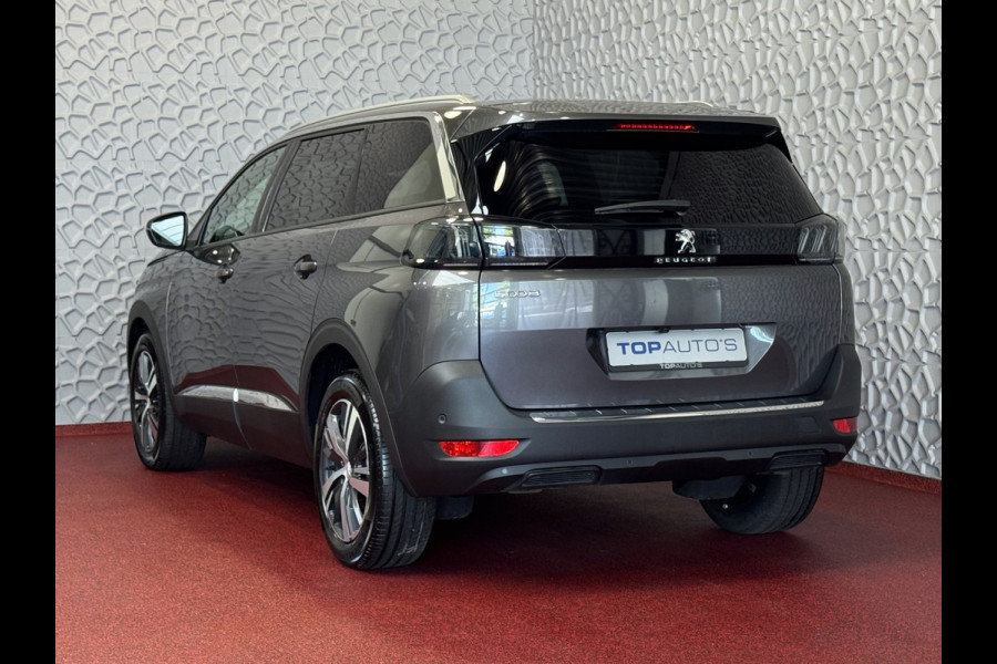 Peugeot 5008 1.2 130PK ALLURE PACK 7PERS NAVI CAMERA ZWARTE HEMEL LED LMV 7P 7 Persoons