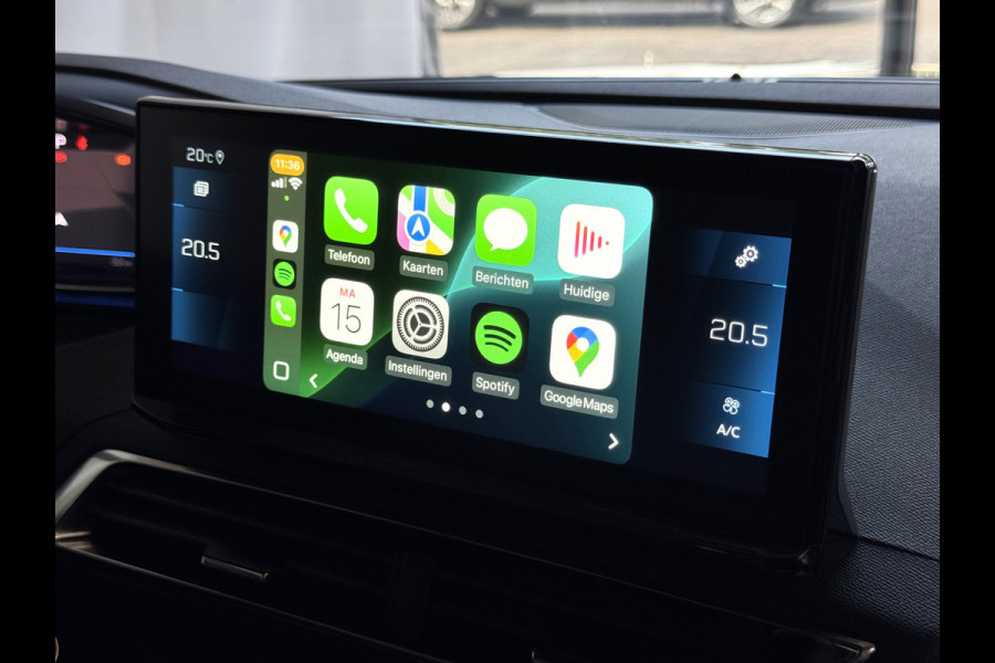 Peugeot 5008 1.2 130PK ALLURE PACK 7PERS NAVI CAMERA ZWARTE HEMEL LED LMV 7P 7 Persoons